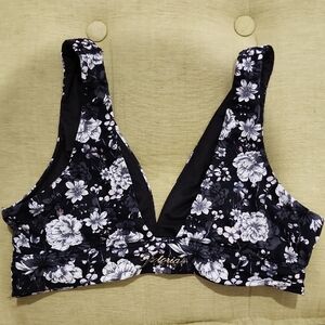 Victoria's Secret Black and White Floral Bralette